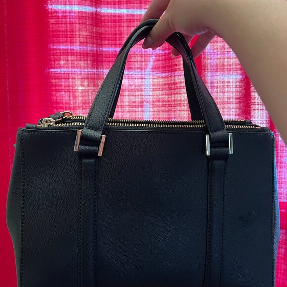 Kate Spade black leather purse - Picture 3 of 7